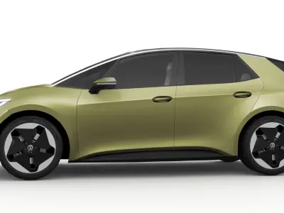 Volkswagen ID3 2024 Low-poly 3D model