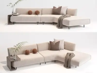modern sofa chair  3D model