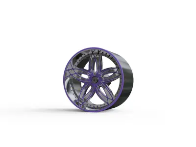 ASANTI AF186 WHEEL  3D print model