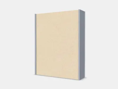 ENHET Mirror cabinet with 2 doors 1 Low-poly 3D model