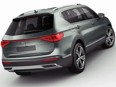 Seat Tarraco 2019 3D model