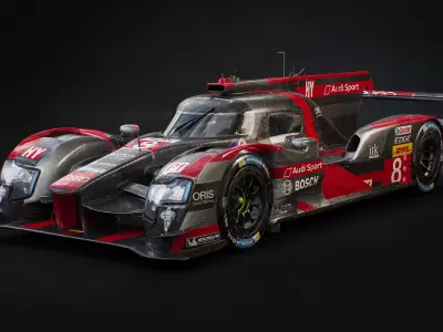 Audi R18 3D model