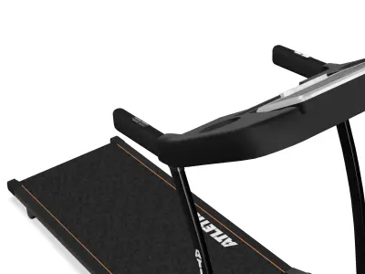 Treadmill model 3D Low-poly 3D model