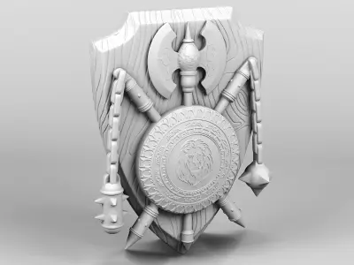 The medieval decor 3D print model