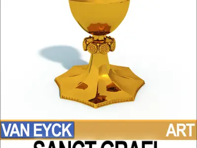 Sanct Grael Van Eyck 3D model