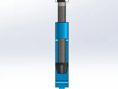 C-Clamp 3D Model 3D print model 3D print model