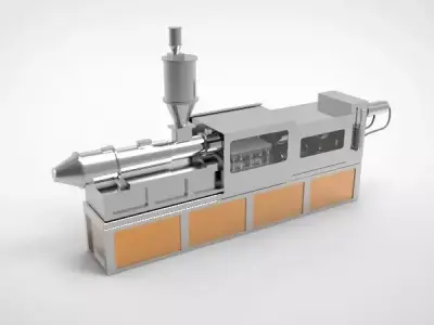 Injection Machine 3D model