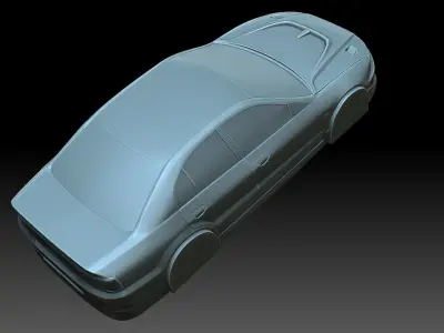 Mitsubishi goland 3D print model