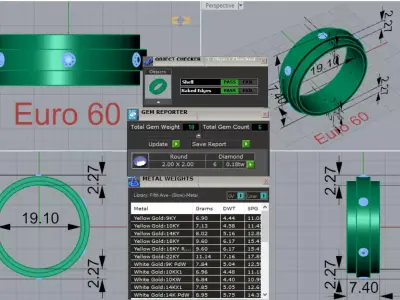Modern Luxury Mens stl 3dm Ring Model mr0277 3D print model