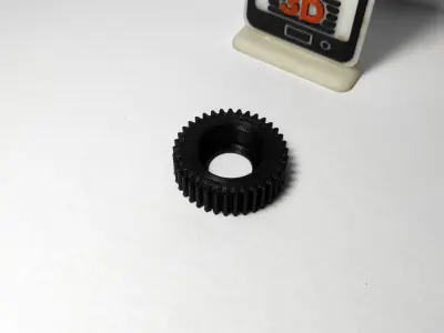 Gear for Electric Bicycle T37 D39 5 3D print model