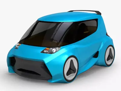 Kancil EV-4 3D model