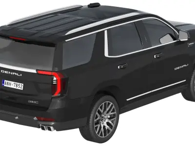 GMC Yukon Denali 2025 3D model