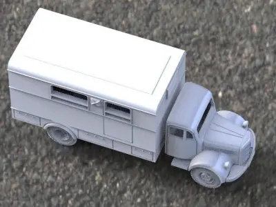 postal machine 3D print model