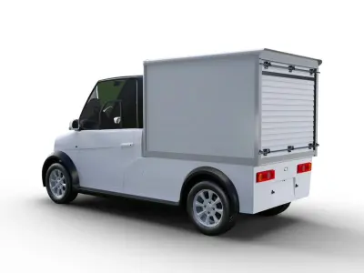 ARI-458 Box Electric Micro Truck 3D model