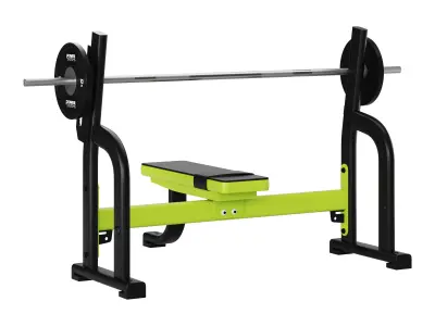 Sierra Olympic Flat Bench 3D model