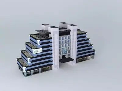 Clinical Mother of God center Free 3D model