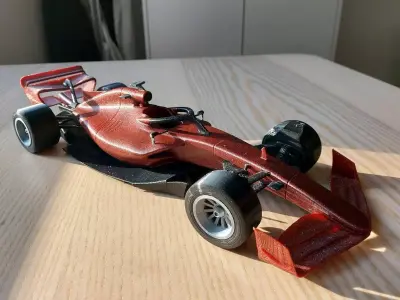 F1 2022 Car 3D Print 1-18 Scale 3D print model