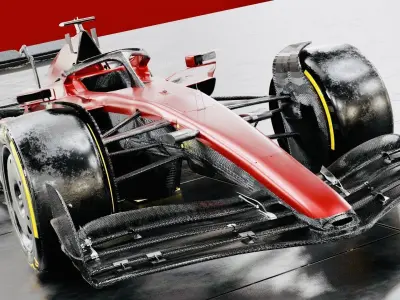 F1 Car 2023 3D model