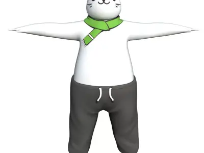 Nft Model Sappyseels Sport2 Low-poly 3D model