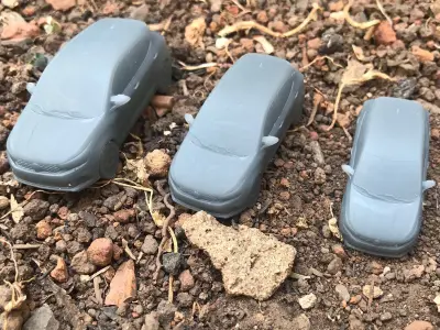 FIAT ARGO ESCALA H0 1-87 3D print model