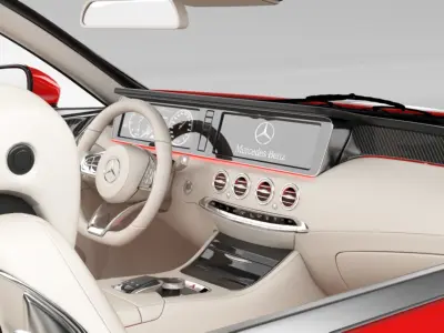 Mercedes Maybach Coupe Cabriolet 2020 3D model