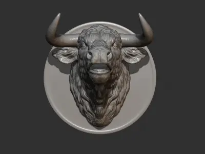 Bull head bellows 3D print model
