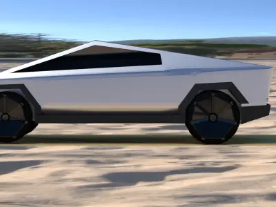 cybertruck 3D print model