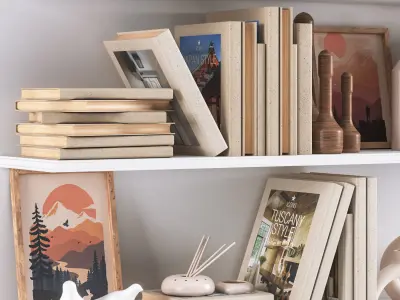 decorative set 07 3D model