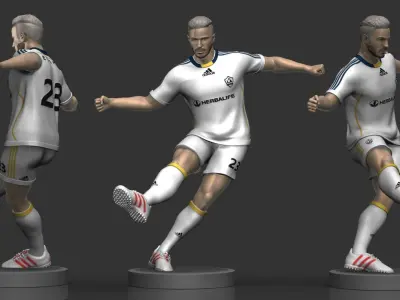 David Beckham 3D Printable 3D print model