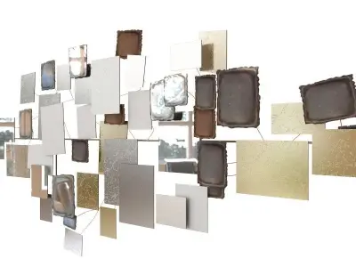 Curtis Jere - Wall Sculpture 3D model