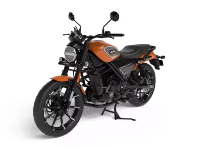 Harley Davidson X440 - Baja Orange - Game Ready 3D Model Low-poly 3D model