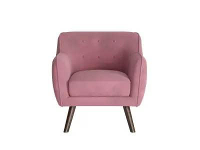 Marcy Upholstered Arm Chair 3D model