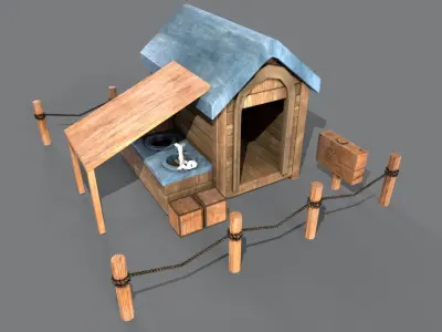 Pet house  3D model
