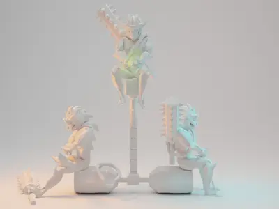 Dragon Hero 3D model