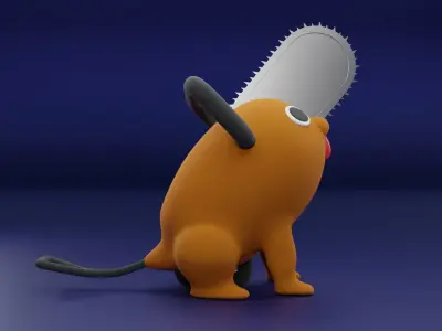 Pochita 3D model for 3D print 3D print model