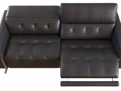 HTL Relax Studio - 3 Seater Electric Recliner Sofa 3D model
