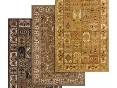 Rug Set 2398 3D model