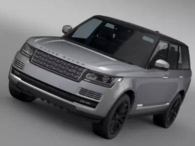 Range Rover SV Autobiography  2016 3D model