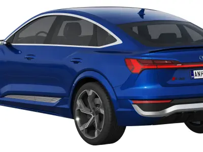 Audi SQ8 Sportback e-tron 3D model