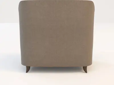 Baker Hermano Chair 3D model