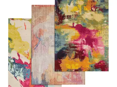 Rug Set 1811 3D model