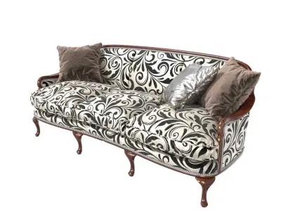Shelley sofa Angelo Cappellini 3D model