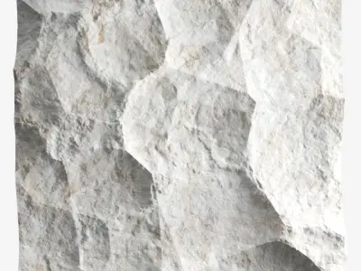 476-RockPanel sandstone wall texture 3D model