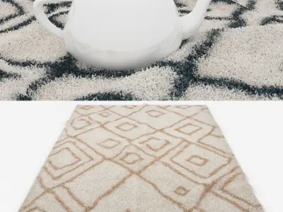 Rugs No 191 Low-poly 3D model