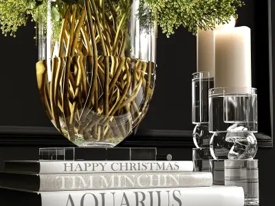 Decorative set 4 3D model