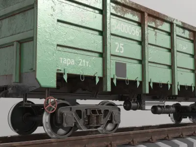 freight car 3D model