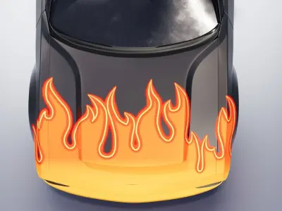 Dodge Demon SRT 3D model