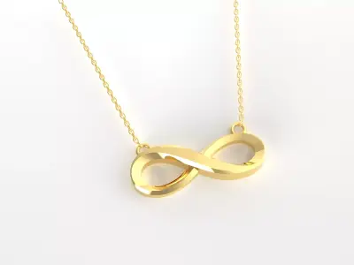 Infinity Pendant  3D print model