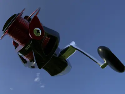 Molinete Shimano Sienna Free 3D print model