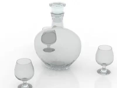 Decanter 05 3D model